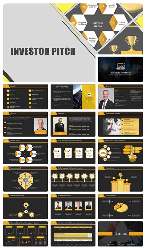 Investor Pitch Deck Powerpoint Templates In 2020 Powerpoint