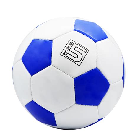 Official Size 5 Black Red Blue White Soccer Ball Dallastoyswholesale