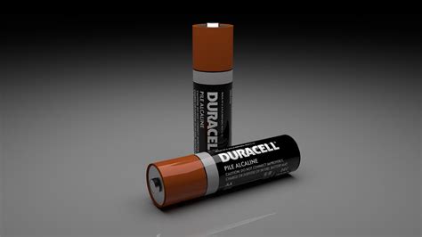 Duracell 3d Model
