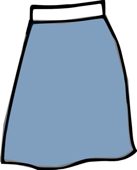 Blue Skirt Clip Art At Vector Clip Art Online Royalty Free