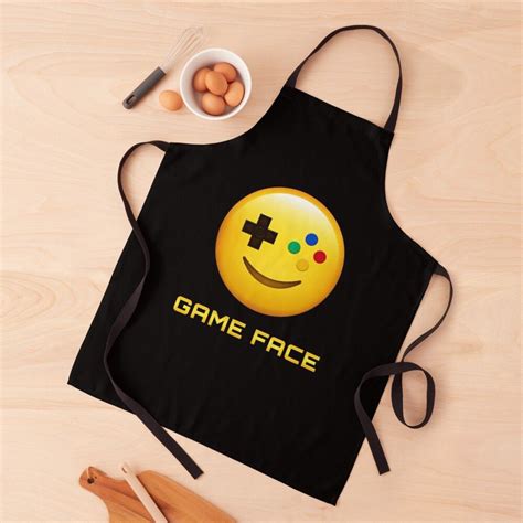 Emoticon Emoji Game Face Games To Buy Anime Shows Black Tie Apron