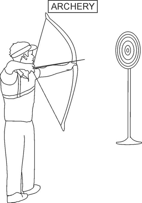 Archery And How To Shoot An Arrow For Beginners Worksheet Free Esl