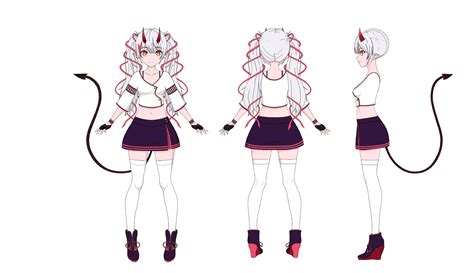 Anime Character Model Sheet in 2021 | 3d model character, Character model sheet, Character modeling