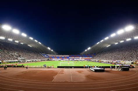 The story of football game (soccer) in split has started long time ago in 1911 when a group of students (fabijan kaliterna, lucijan stella, ivan sakic and vjekoslav ivanisevic). Stadion Poljud • HNK Hajduk Split