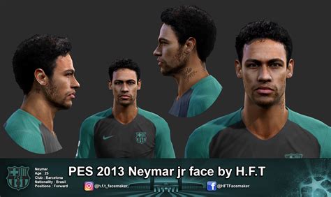 Anda bisa mencoba tips diatas. PES 2013 Neymar jr face by H.F.T Facemaker - De Tutorial ...