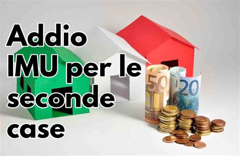 Imu No Al Pagamento Della Seconda Casa Incredibile Sentenza Solofinanza