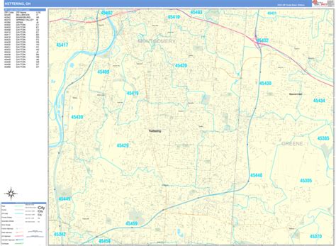 Maps Of Kettering Ohio
