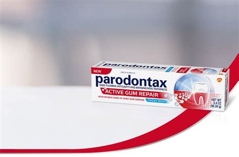 Active Gum Repair Toothpaste Fresh Mint Flavor Parodontax