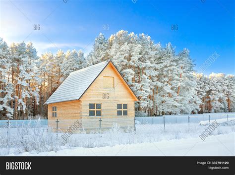 Rural House Winter Image And Photo Free Trial Bigstock