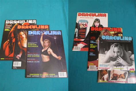 134 Issues FEMME FATALES Scream Queens Illustrated DRACULINA MORE