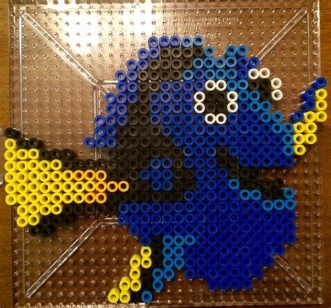 Dory Perler Bead Design I Saw This Pattern On Pinterest A Couple Of