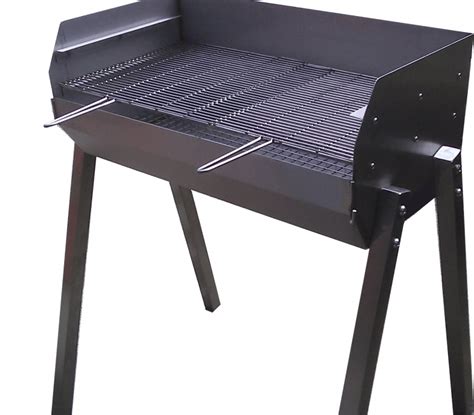 Ss2 Adjustable Height Stainless Steel Charcoal Barbecue Bbq Mad
