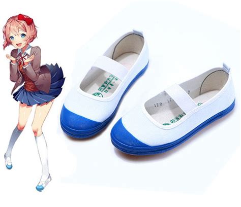 Free Shipping Doki Doki Literature Club Cosplay Shoes Sneaker Sayori