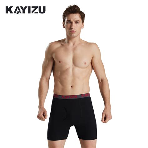 Kayizu Men Sex Panties Bulge Pouch Soft Underpants Breathable Boxer