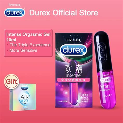 Aliexpress Com Buy Durex Intense Orgasmic Gel Ml Lubricant Sex Drops Strong Enhance Exciter