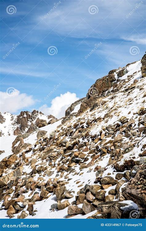 Mount Evans Summit Colorado Stock Image Image Of National Colorful