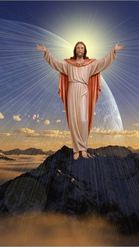 Jesus Christ Photo Heaven Wallpaper Download Mobcup