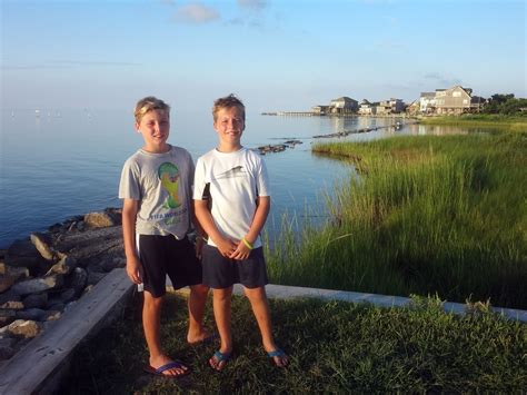 Julian And Keiran At Pamlico Sound Roxanne Slimak Photo Contest