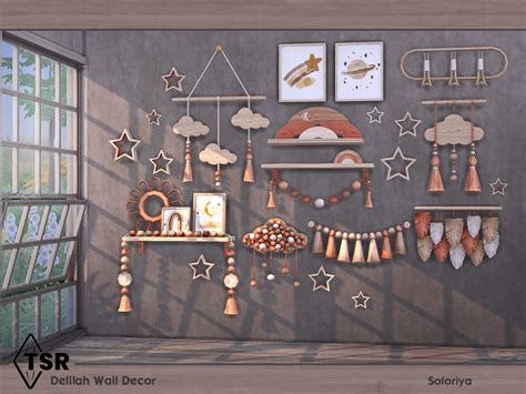 Deco Lintharassims4 Sims 4 Wall Decor Sims 4 Custom Content Decor