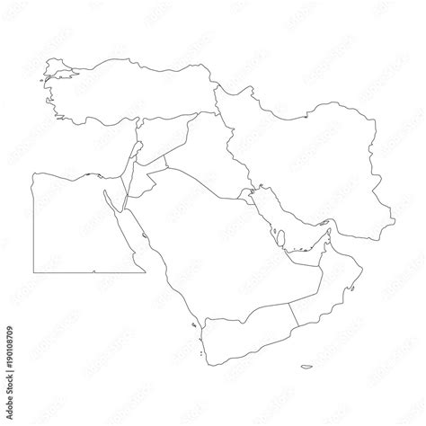 Middle East Map Blank Worksheet Get Latest Map Update