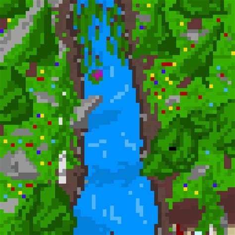 The Wondrous River Pixel Animation By Ofghanirre On Deviantart