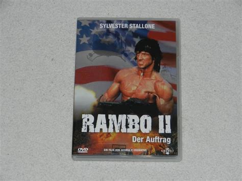 dvd sylvester stallone in rambo ii der auftrag fsk 18 kaufen auf ricardo