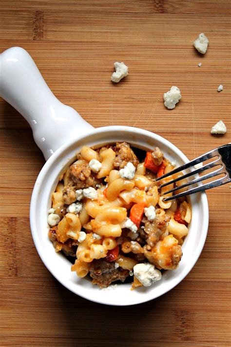For how easy it is to make, it's a showstopping dish that's sure to satisfy everyone at the dinner table. Sausage Buffalo Mac and Cheese - Foody Schmoody Blog ...