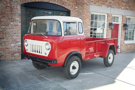 1963 Willys Jeep Fc 170 0 Red Truck 226 Super Hurricane 4 Speed Manual