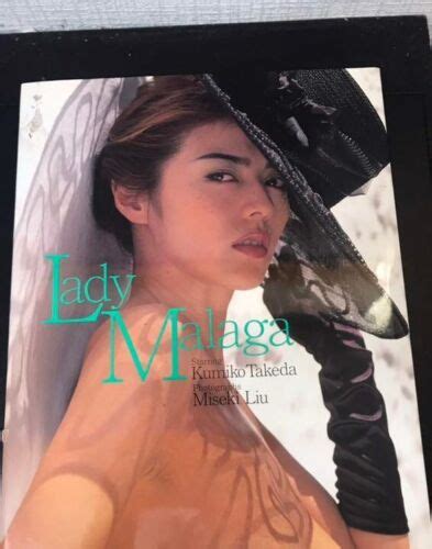 Kumiko Takeda Photo Book Japan Sexy Idols Idol Actress Lady Malaga Ebay