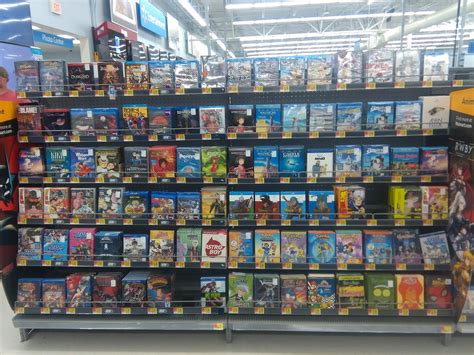 Anime Section At One Of My Local Wal Marts Rdvdcollection