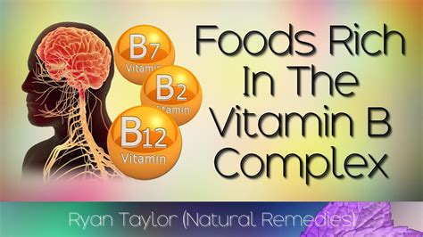 Foods Rich In Vitamin B Complex Youtube