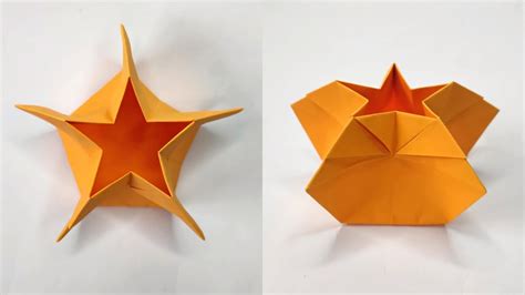 Origami Star Box How To Make A Paper Star Box