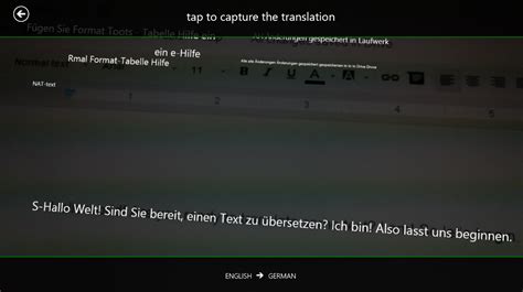 Bing Translation App Projects Real World Translations Over Text