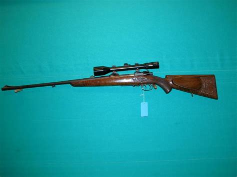 Mauser 98 Custom 8mm Carved Stock