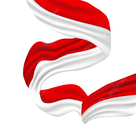 Bendera Indonesia Vektor Bendera Realistis Bendera Indonesia My Xxx Hot Girl
