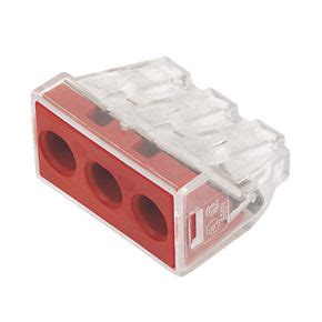 We hope you are enjoy and lastly can find the best picture from our collection that. 3-Way Push-Wire Connector 773 Series Pack of 50 | Cable Connectors | Screwfix.com