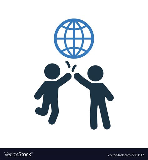 Business Partner Icon Royalty Free Vector Image