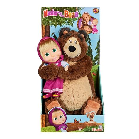 Set Muñeca Y Peluche Spin Master Masha Y El Oso Interactivos Walmart