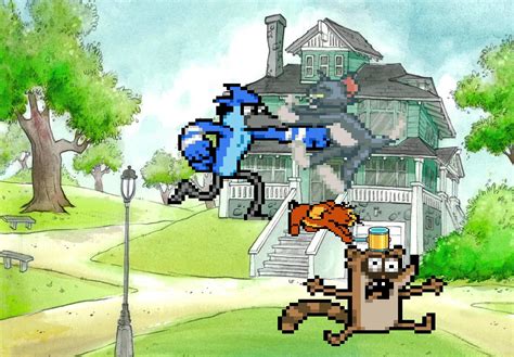Tom And Jerry Vs Mordecai And Rigby Regular Show Deathbattlematchups