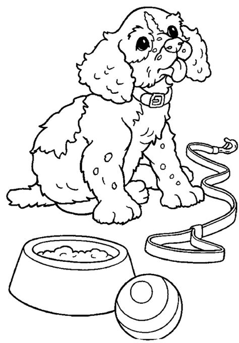 Anime Dog Coloring Pages