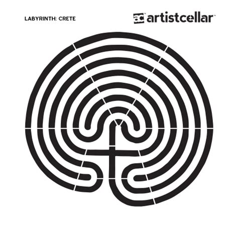 Labyrinth Series Stencils Artistcellar