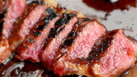 Reduce the heat slightly, using tongs colour all sides of the steak turning frequently. WAGYU BEEF RIBS & ASIAN SAUCE - Barbecue Recipe - YouTube