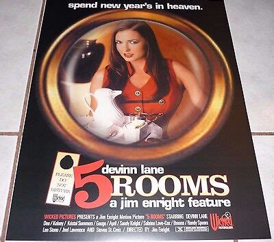 DEVINN LANE Rare Wicked Pictures ROOMS Poster EBay