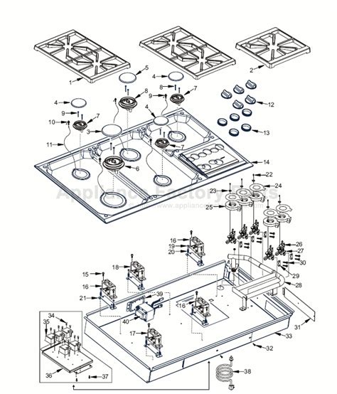 Wiring diagram for a tappan gas stove igniter. 32 Wolf Stove Parts Diagram - Free Wiring Diagram Source