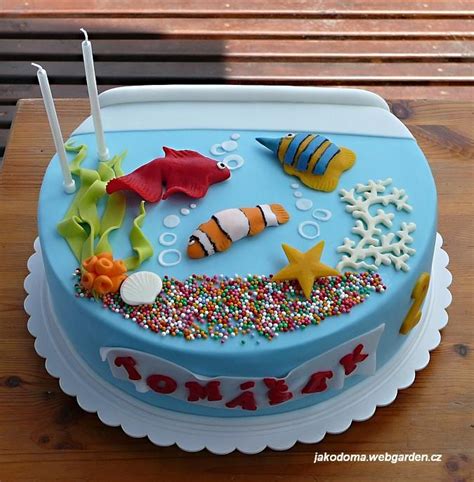 Fish Tank — Childrens Birthday Cakes Fish Cake Birthday Ocean Cakes