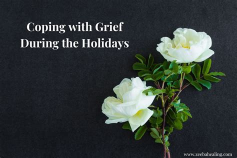 Coping with Grief During the Holidays - Zeeba Healing