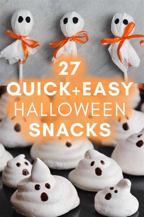 Cute And Easy Halloween Snacks Youll Wish Youd Found Sooner Easy