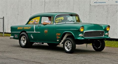 55 Chevy Gasser 55 Chevy Gassers Drag Racing Cars Drag Cars Rat