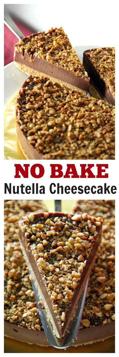 I made this recently and it was the same recipe my mum and nan would use. Nutella Cheesecake | Recipe | Nutella recipes, Nutella ...