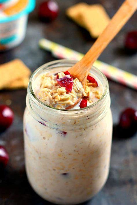 Overnight Oats With Dried Cherries And Pecans